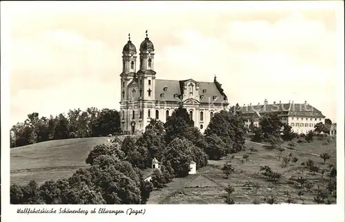 Ellwangen Jagst Wallfahrtskirche Schoenenberg Kat. Ellwangen (Jagst)