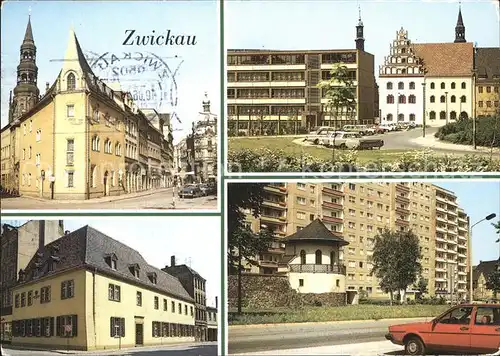 Zwickau Sachsen Schiffchen Robert Schumann Haus Pulverturm Kat. Zwickau