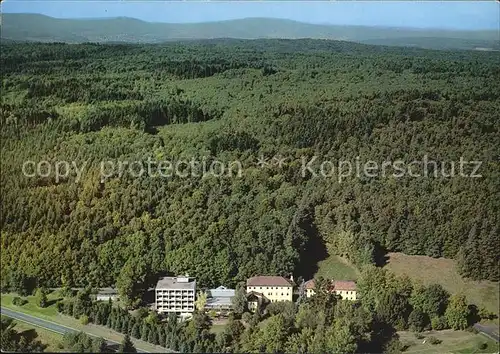 Bad Kissingen Sanatorium Seehof Fliegeraufnahme Kat. Bad Kissingen