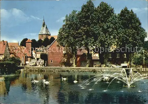 Moelln Lauenburg Kirche  Kat. Moelln