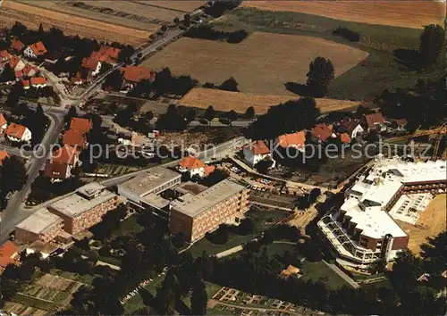 Bad Nenndorf Kurklinik Niedersachsen Fliegeraufnahme Kat. Bad Nenndorf