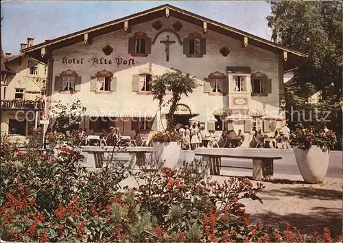 Oberammergau Hotel Alte Post Kat. Oberammergau