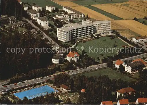 Bad Driburg Freibad Kurklinik Berlin der BfA Kat. Bad Driburg