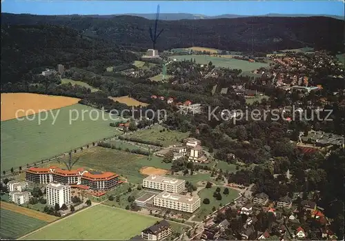 Bad Pyrmont Kurkliniken Fliegeraufnahme Kat. Bad Pyrmont