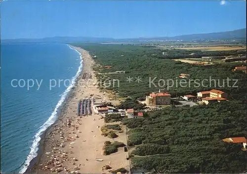 Marina di Bibbona Fliegeraufnahme