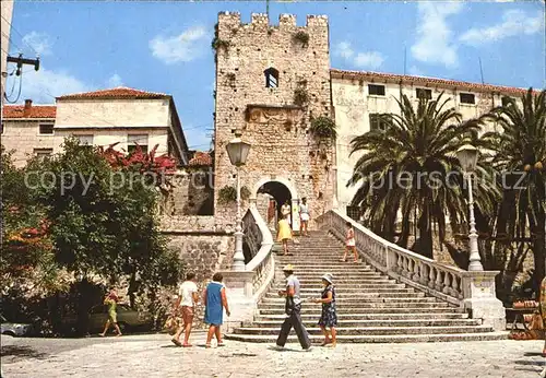 Korcula altes Tor Kat. Kroatien