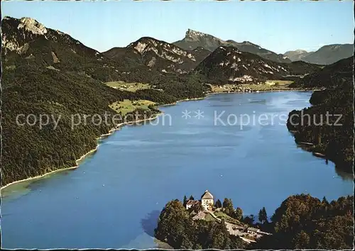 Salzburg Oesterreich Hotel Schloss Fuschl Luftaufnahme Kat. Salzburg