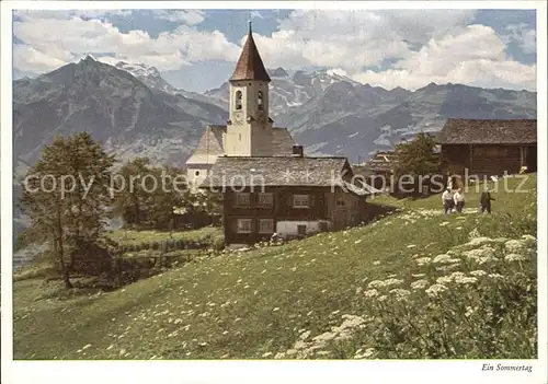 Innerberg Vorarlberg Kirche Kat. Oesterreich