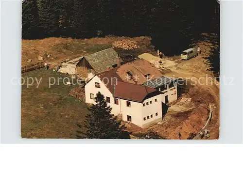 Masenberg Oststeiermark Fliegeraufnahme Kemstockhuette Kat. Oesterreich