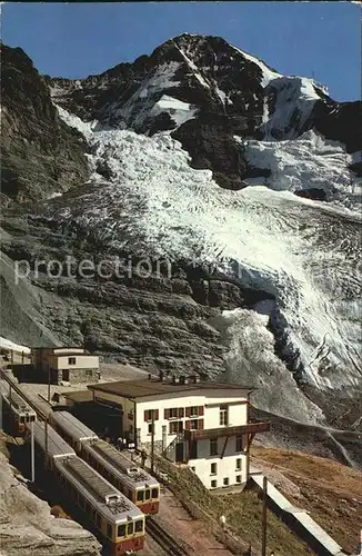 Eigergletscher Station Hotel Moench Kat. Eigergletscher