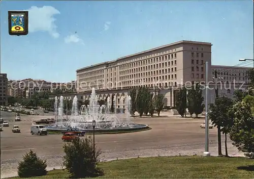 Madrid Spain Plaza de San Juan de la Cruz Nuevos Ministerios Kat. Madrid