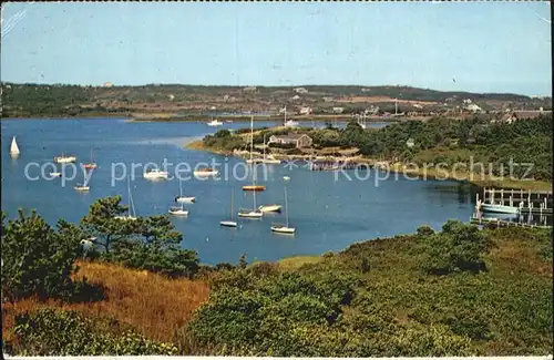 Edgartown Blick in die Bucht Kat. Edgartown