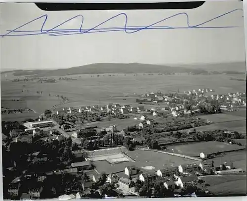 Arzberg Oberfranken Fliegeraufnahme * 1971 / Arzberg /Wunsiedel LKR