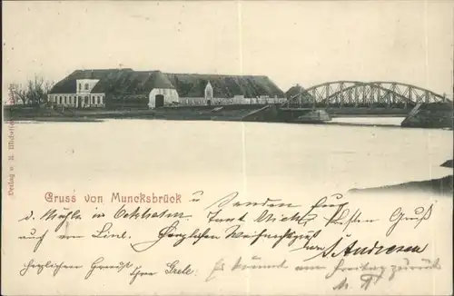 Ockholm Muncksbrueck Bruecke x / Ockholm /Nordfriesland LKR