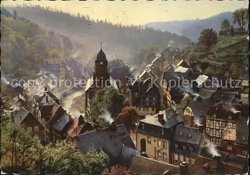 Monschau Im Morgengrauen Kat. Monschau