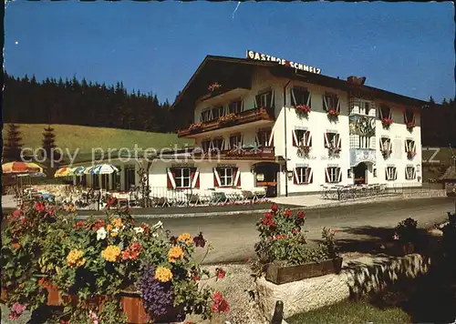 Inzell Gasthof Schmelz Kat. Inzell