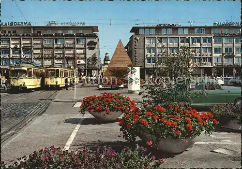 Karlsruhe Baden Marktplatz