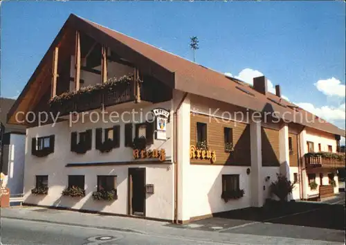 Achern Baden Fautenbach Gasthaus Kreuz Kat. Achern
