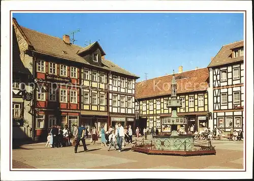 Wernigerode Harz Markt Kat. Wernigerode