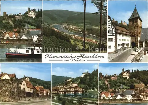 Hirschhorn Neckar Stadtansichten  Kat. Hirschhorn (Neckar)