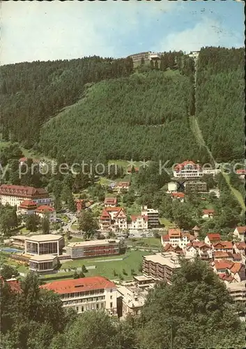 Wildbad Schwarzwald Blick zum Sommerberg Kat. Bad Wildbad