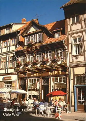 Wernigerode Harz Cafe Wien Kat. Wernigerode