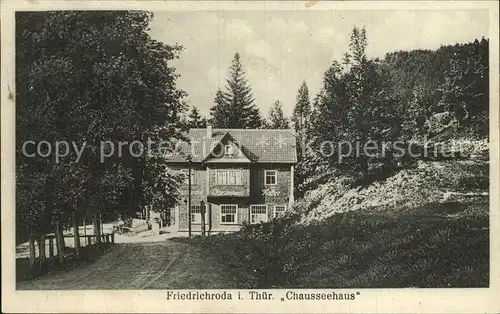 Friedrichroda Chausseehaus Kat. Friedrichroda