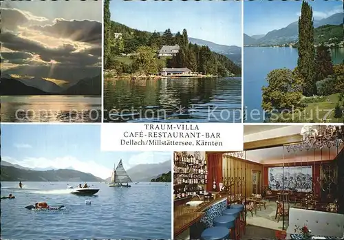 Dellach Millstaettersee Cafe Restaurant Traum Villa See Bar Regatta