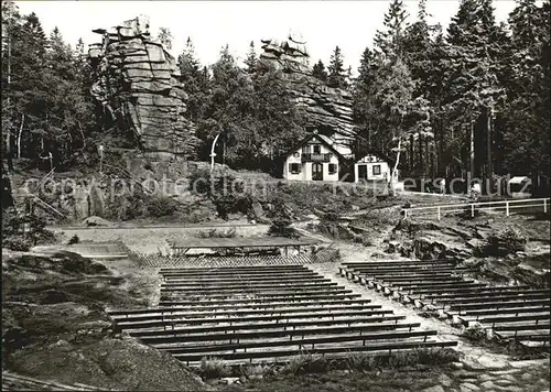 Ehrenfriedersdorf Erzgebirge Greifensteine Freilichtbuehne  Kat. Ehrenfriedersdorf