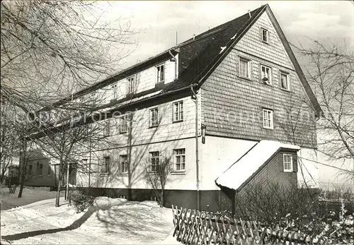 Johanngeorgenstadt FDGB Erholungsheim Helmut Lehmann  Kat. Johanngeorgenstadt