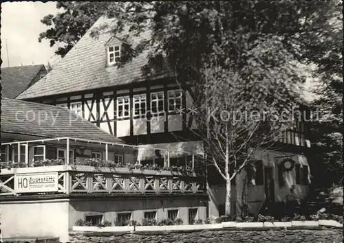 Annaberg Buchholz Erzgebirge Gaststaette Frohnauer Hammer  Kat. Annaberg