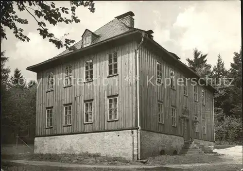 Ilmenau Thueringen Jagdhaus Gabelbach Kat. Ilmenau