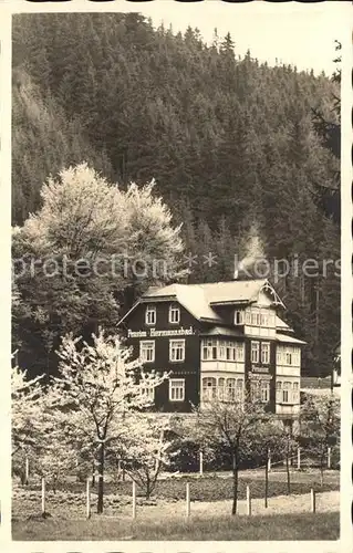 Finsterbergen Haus Hermannsbad Kat. Finsterbergen Thueringer Wald