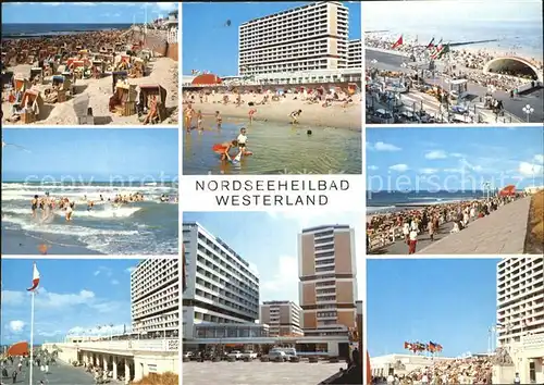 Westerland Sylt Strand Hotel  Kat. Westerland