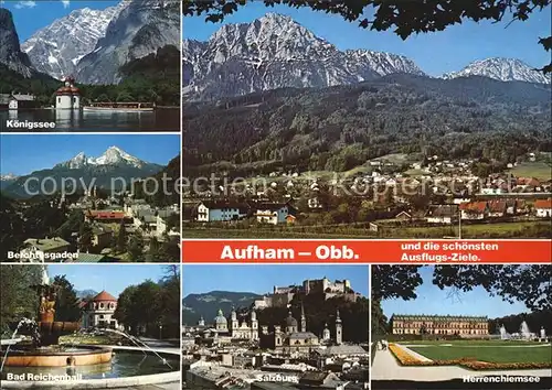 Aufham Chiemgau Herrenchiemsee Bad Reichenhall Berchtesgaden  Kat. Aschau i.Chiemgau