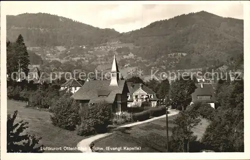 Ottenhoefen Schwarzwald Evangelische Kapelle Kat. Ottenhoefen im Schwarzwald