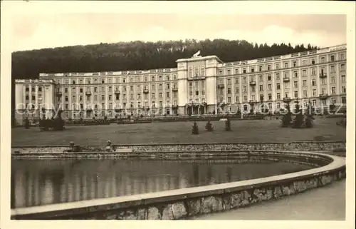 Erlabrunn Erzgebirge Berghauskrankenhaus Wismut Kat. Breitenbrunn Erzgebirge