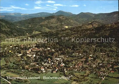 Badenweiler Thermalkurort Hochblauen Kat. Badenweiler