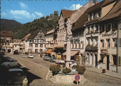 Waldkirch Breisgau Partie am Marktplatz Kat. Waldkirch