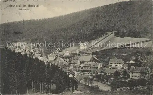 Altenbrak Harz Mitteldorf Kat. Altenbrak