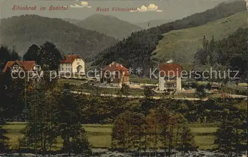 Altenbrak Harz Neues Villenviertel Kat. Altenbrak