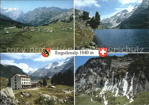 Engstlenalp BE mit Engstlensee Kat. Innertkirchen