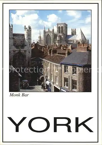 Monk Bretton Monk Bar York Minster Kat. Barnsley