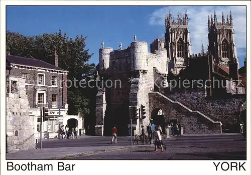 York UK Bootham Bar Kat. York