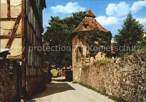 Rotenburg Fulda Hexenturm Kat. Rotenburg a.d. Fulda