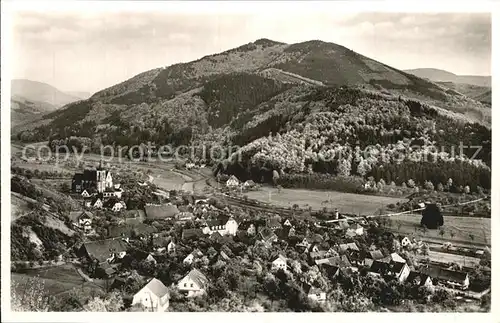 Lautenbach Renchtal Ortsansicht  Kat. Lautenbach