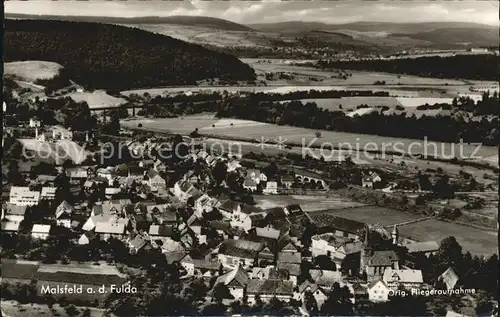 Malsfeld Fliegeraufnahme Kat. Malsfeld