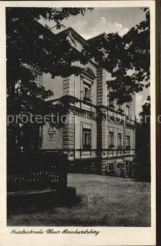 Friedrichroda Haus Rheinheitsberg Kat. Friedrichroda