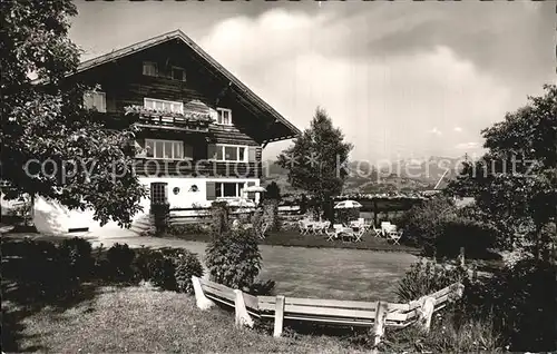 Sonthofen Oberallgaeu Huettenberg Erholungsheim Hochalm  Kat. Sonthofen