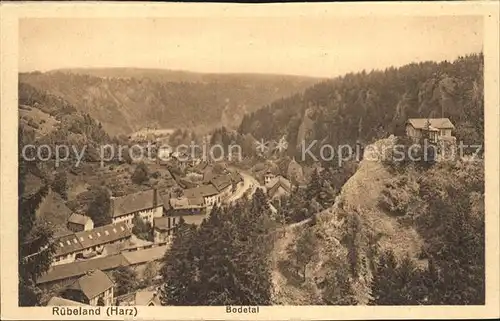 Ruebeland Harz Bodetal